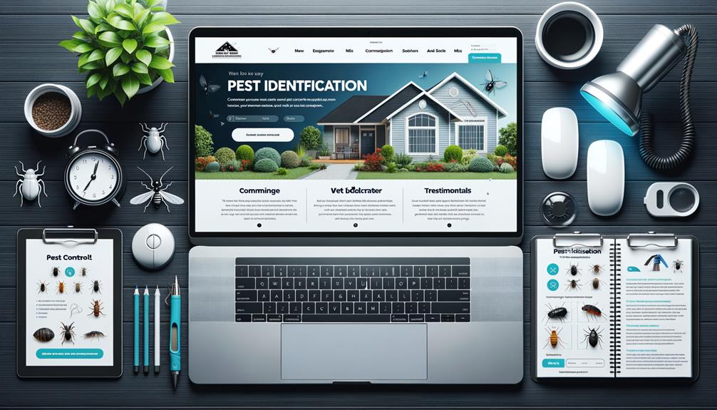 optimizing websites for pest control